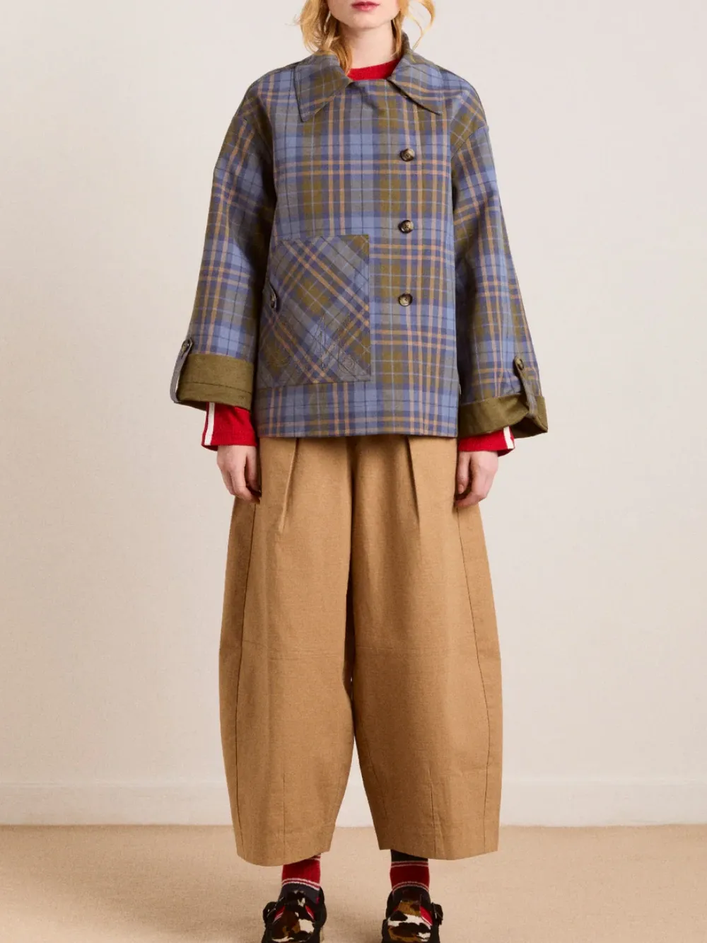 jerry crop trench coat