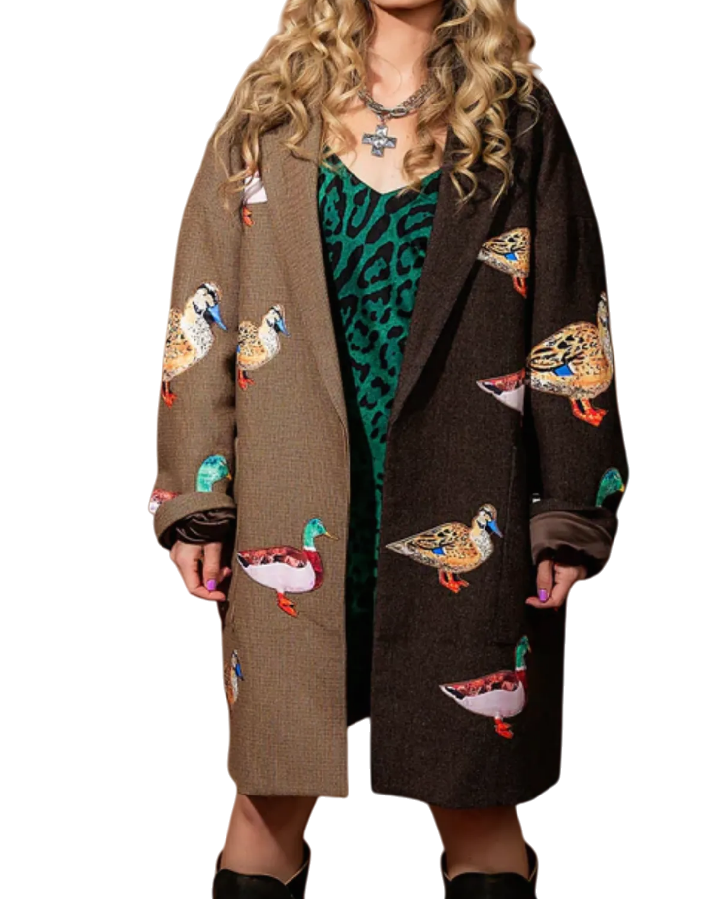 Lucky Duck half-checkered jacket