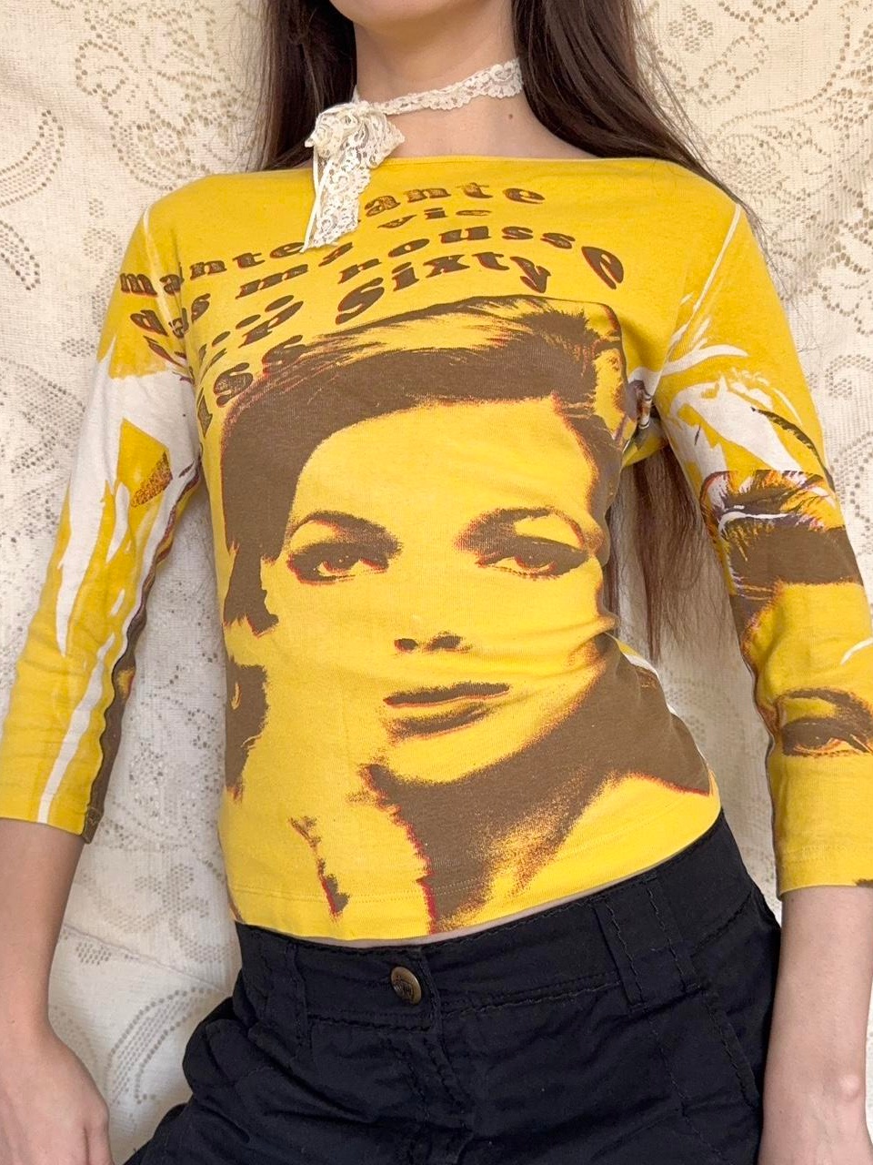 Miss Sixty Women's Yellow Shirt