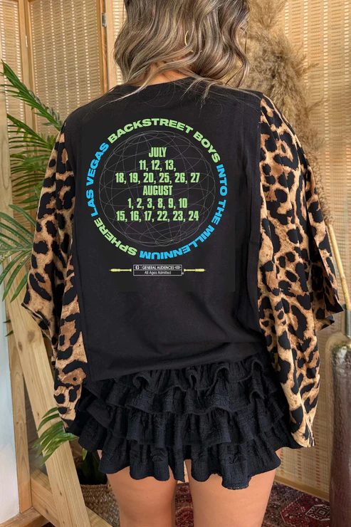 Backstreet Boys Print Tee（No Patch）