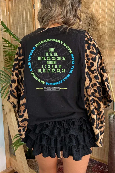 Backstreet Boys Print Tee（No Patch）