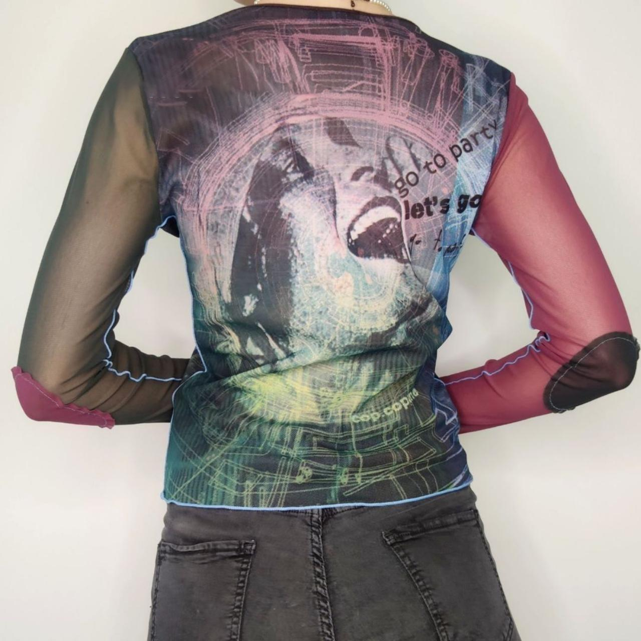 Police Section Pink Blue Long Sleeve