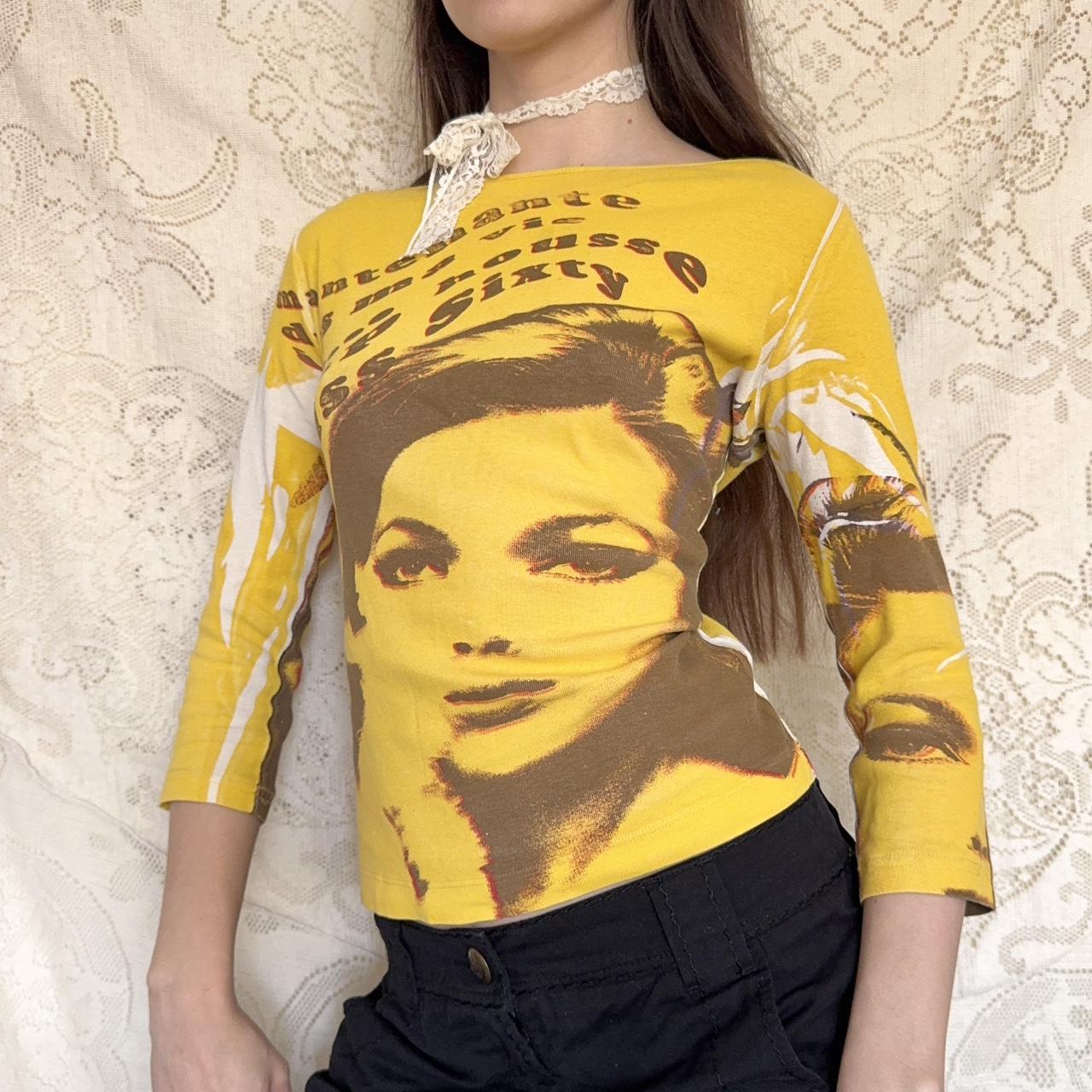 Miss Sixty Women's Yellow Shirt