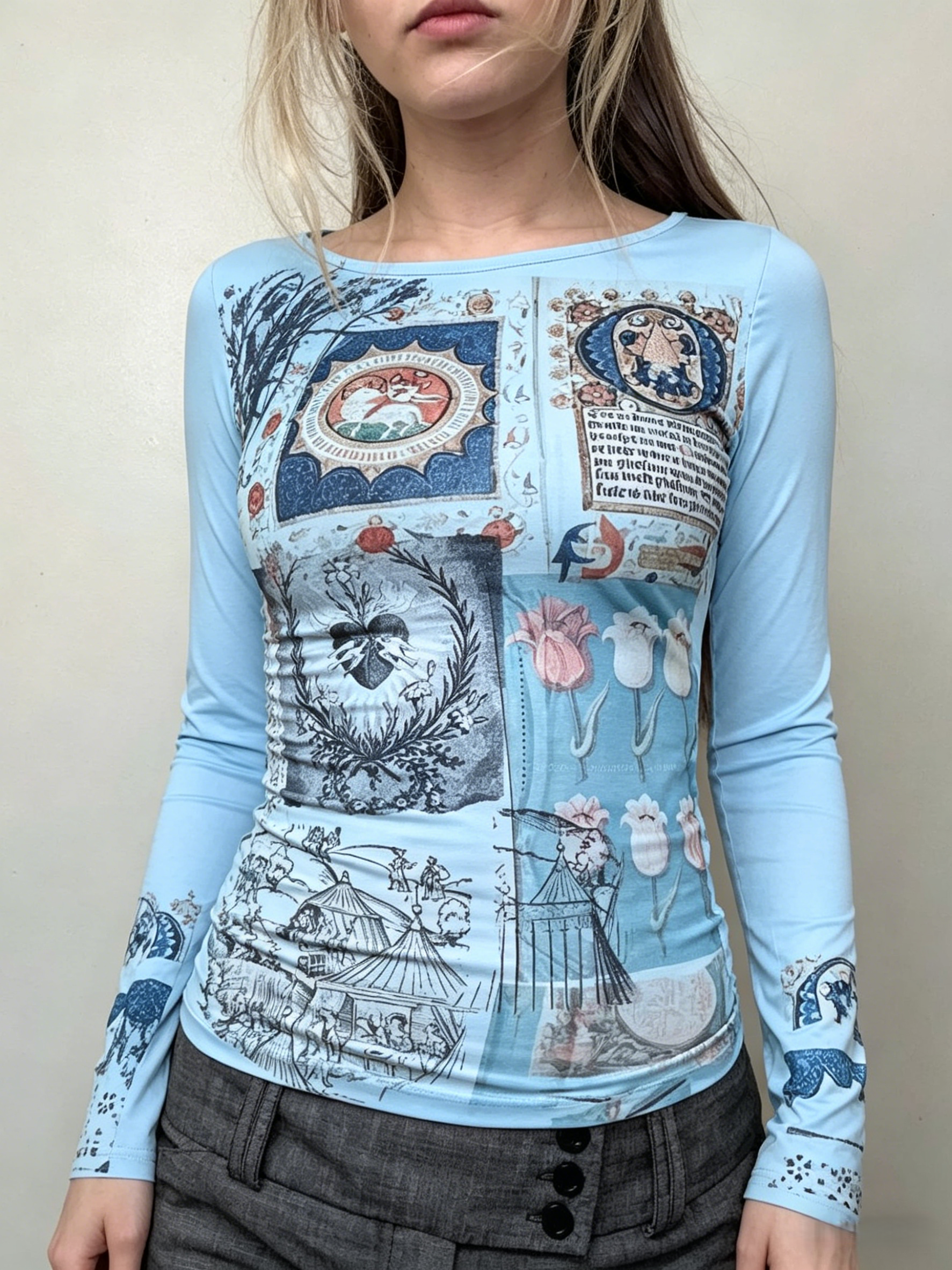 Women's Blue Blouse