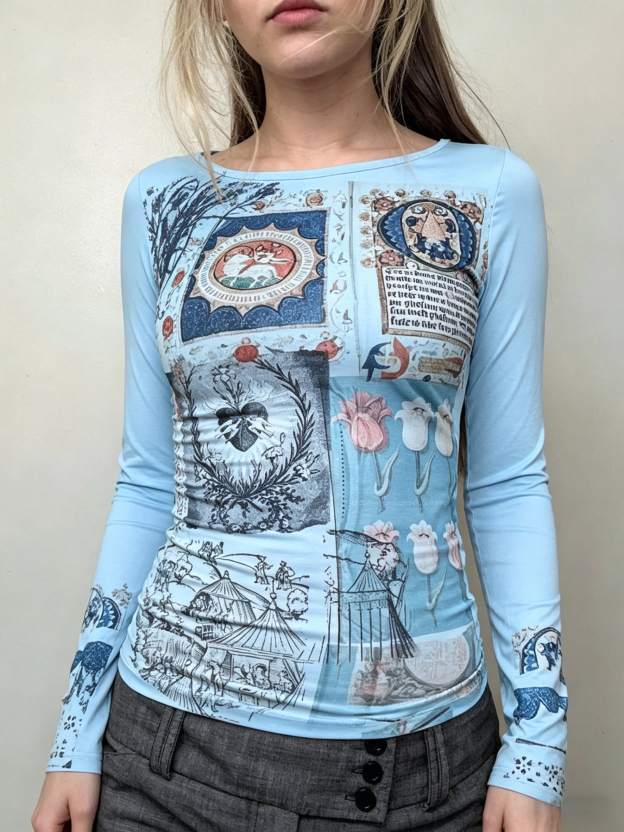 Women's Blue Blouse