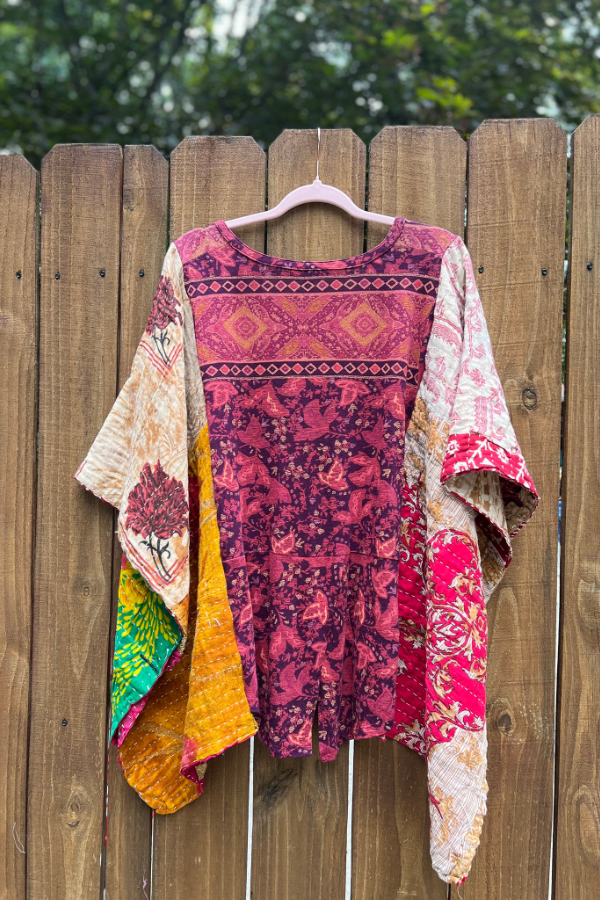 lucky BOHO print Mix & Match Tee （No Patch）