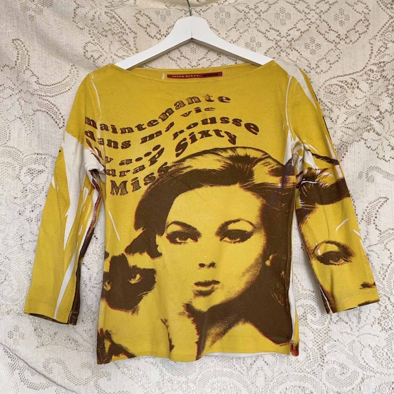 Miss Sixty Women's Yellow Shirt