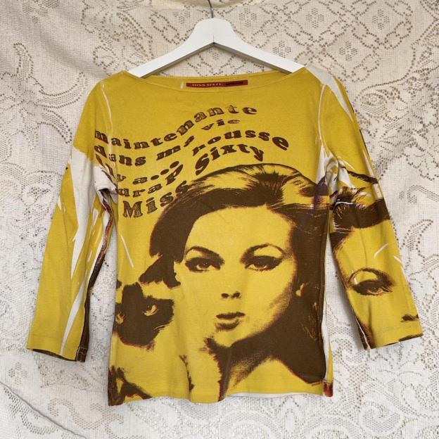 Miss Sixty Women's Yellow Shirt