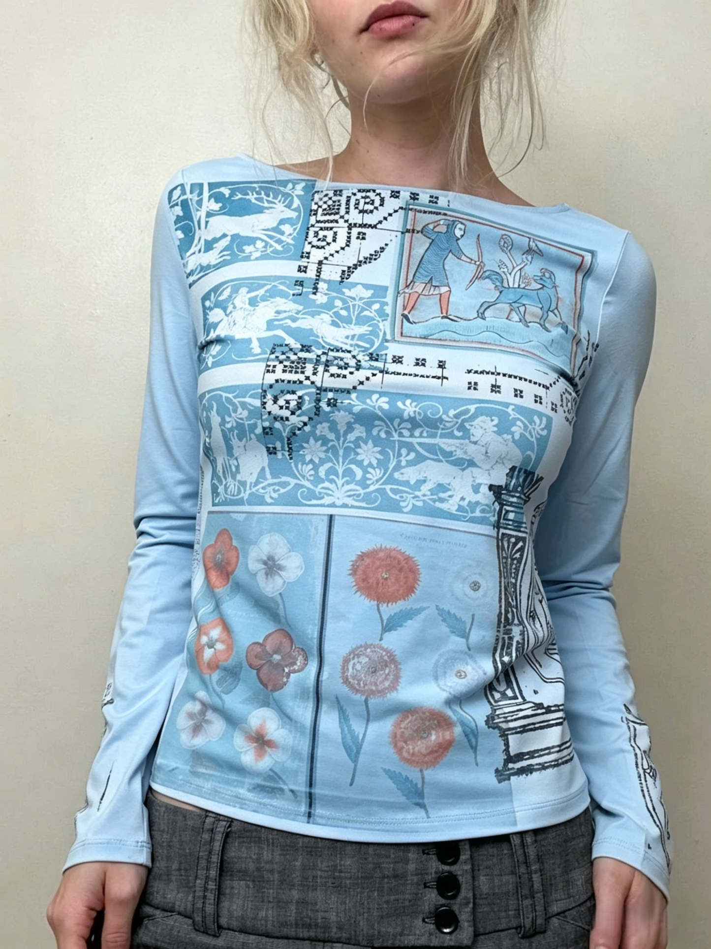 Women's Blue Blouse