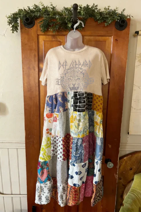 Def Leppard Recycled Dress