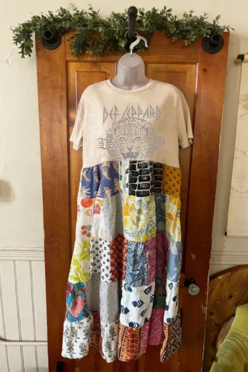 Def Leppard Recycled Dress