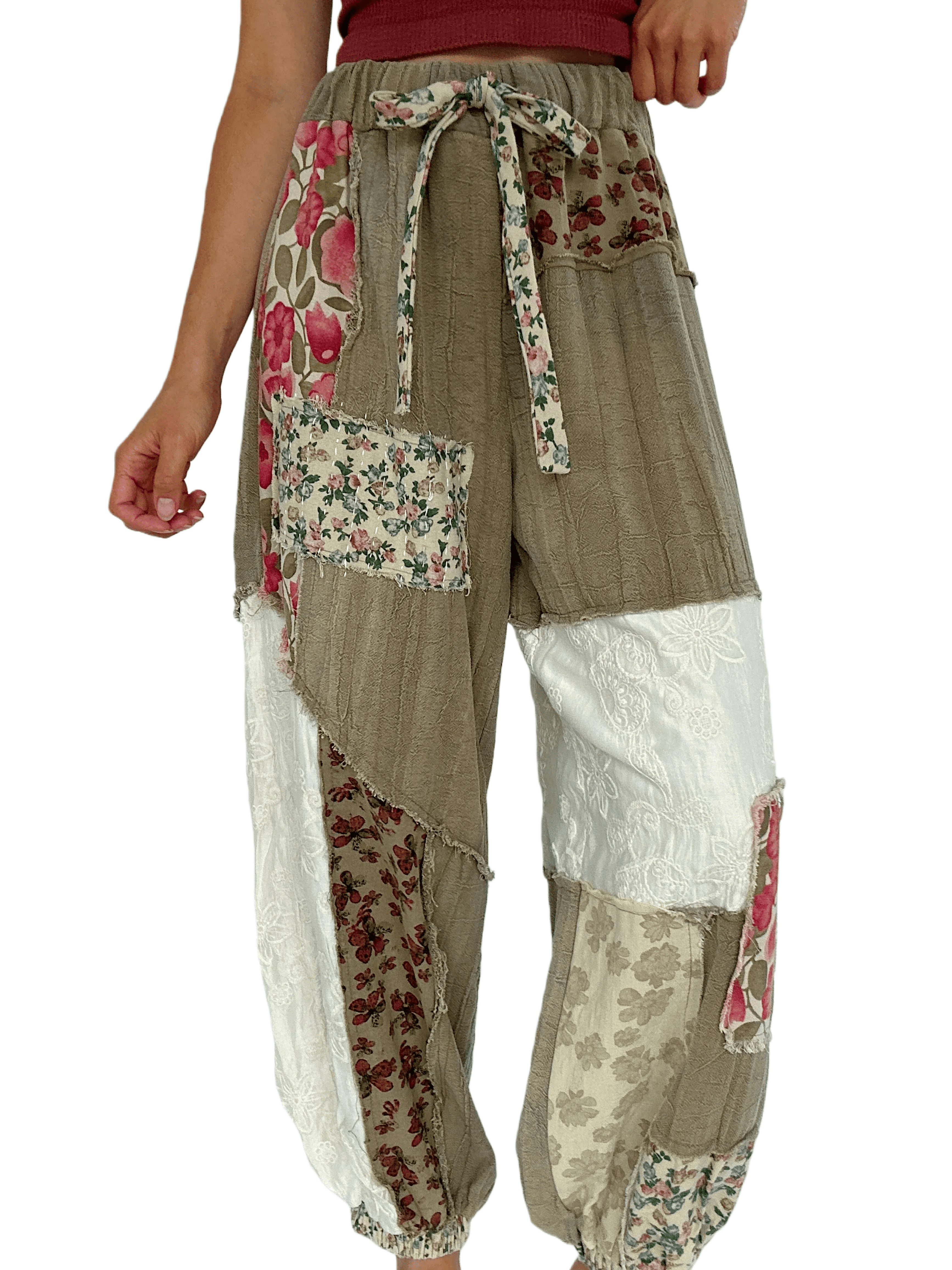 Laredo Floral Patch Pants