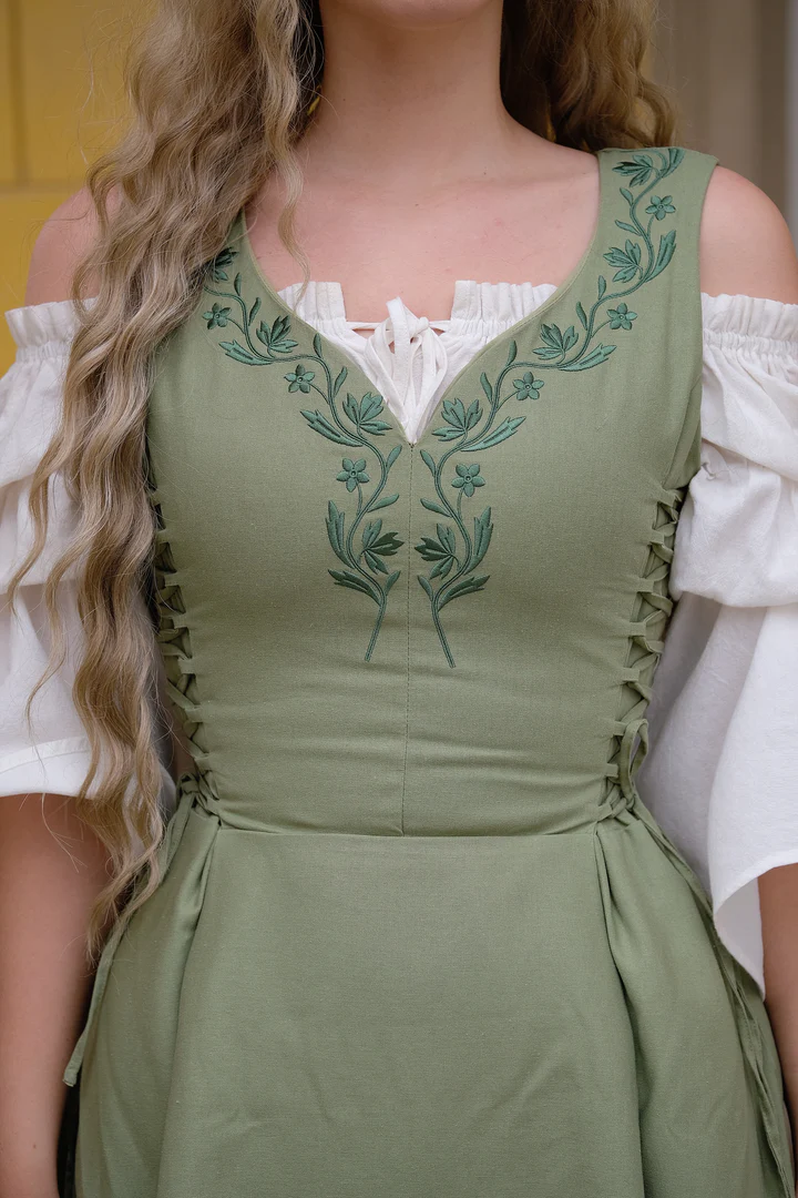 Willow Midi Dress - Sage