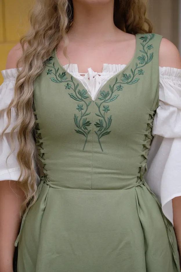 Willow Midi Dress - Sage