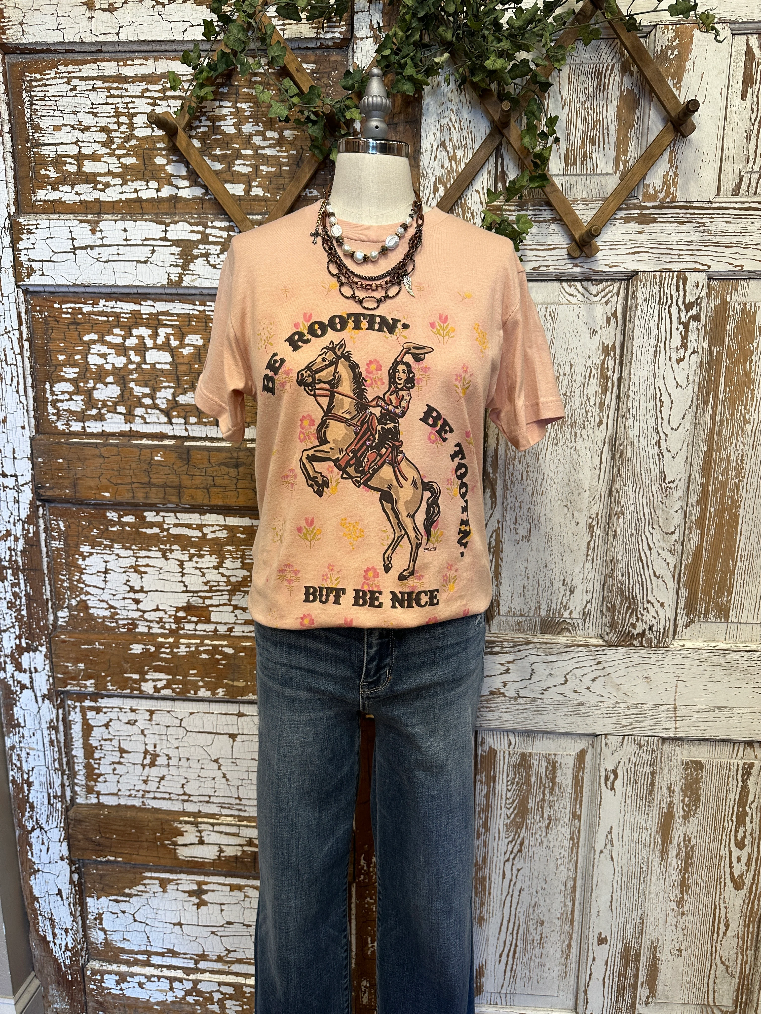 Be Rootin’ Be Tootin’ Be Nice Graphic