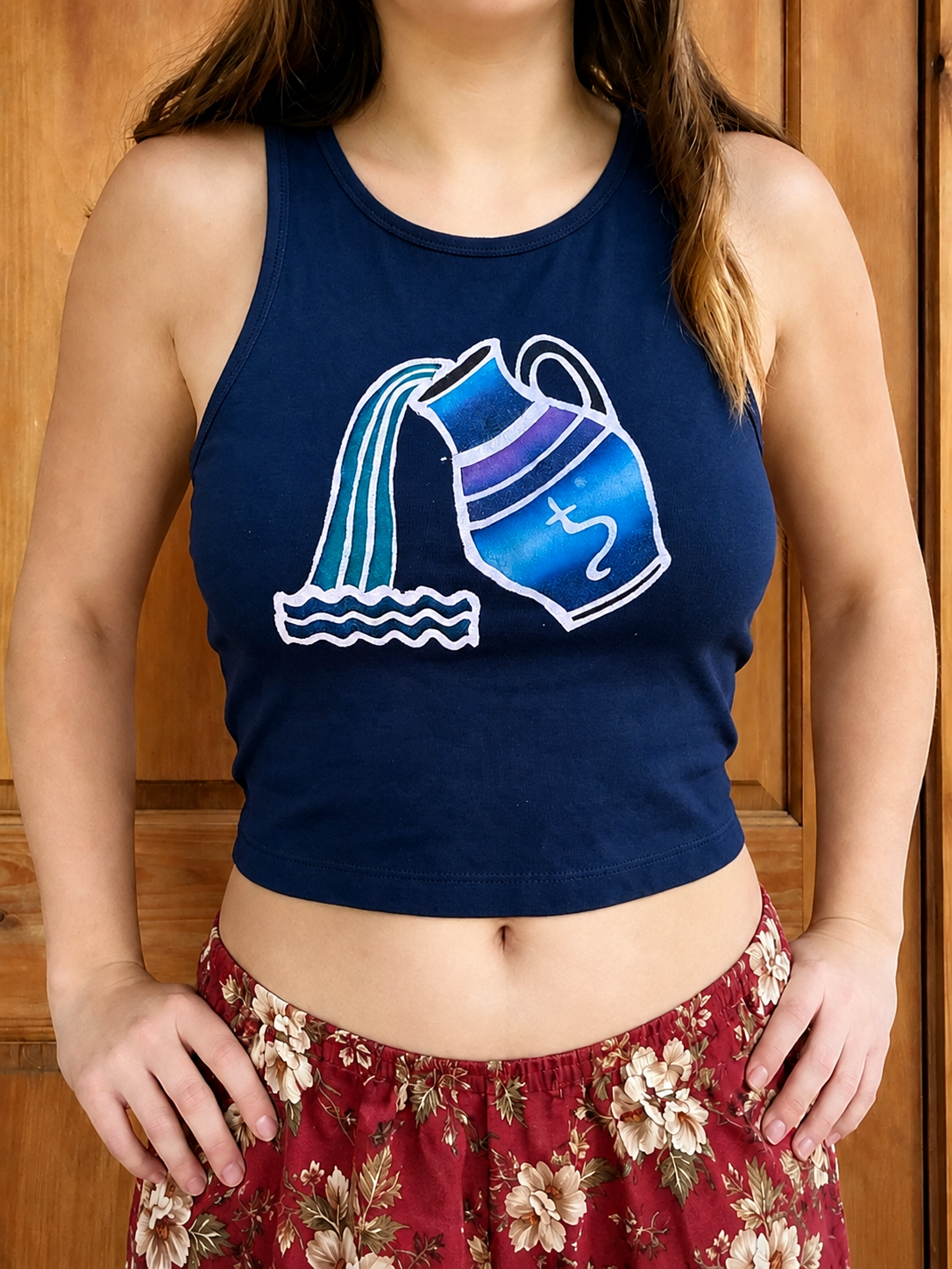 Aquarius Crop Top