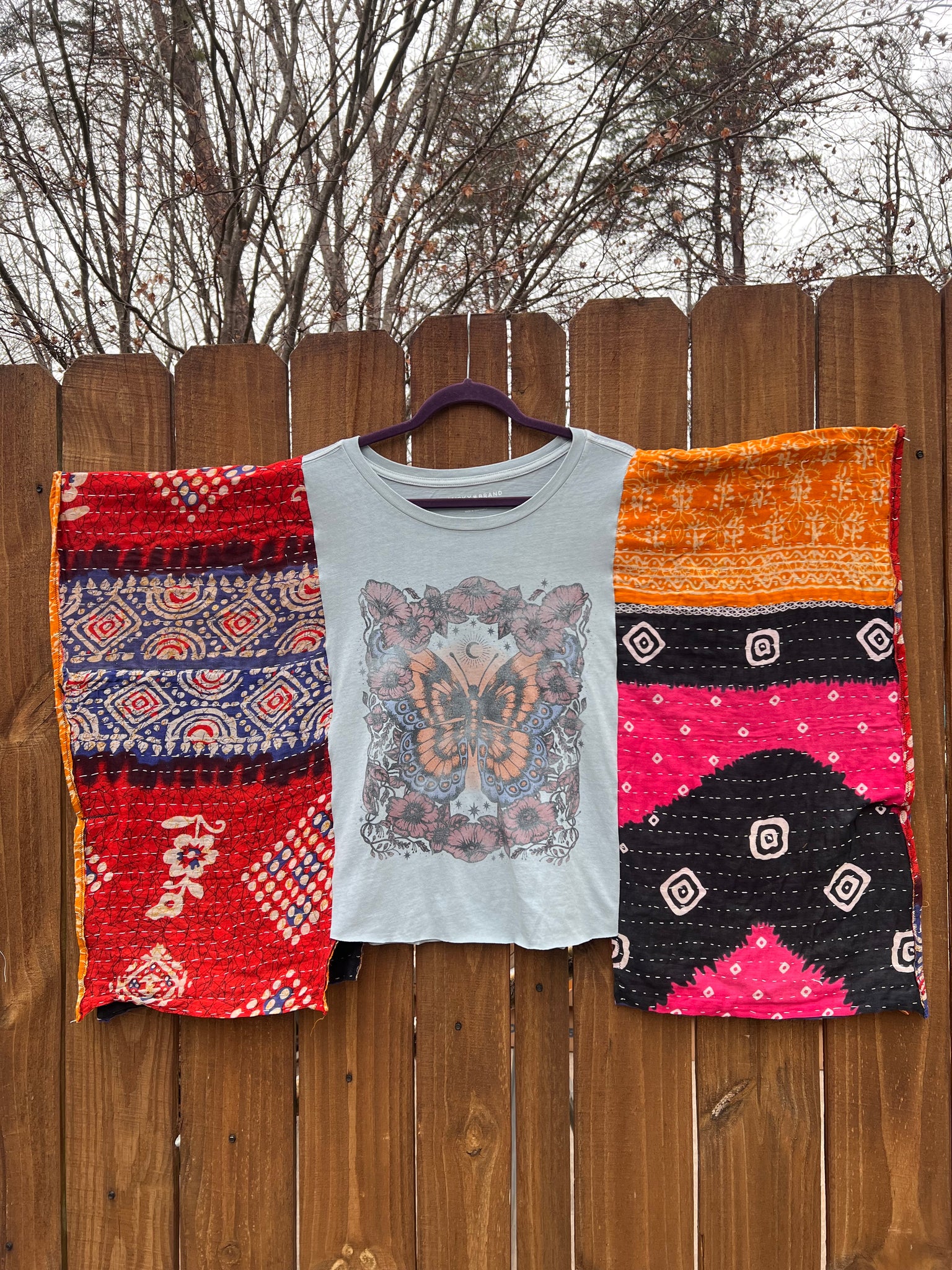 butterfly blue Mix & Match Tee