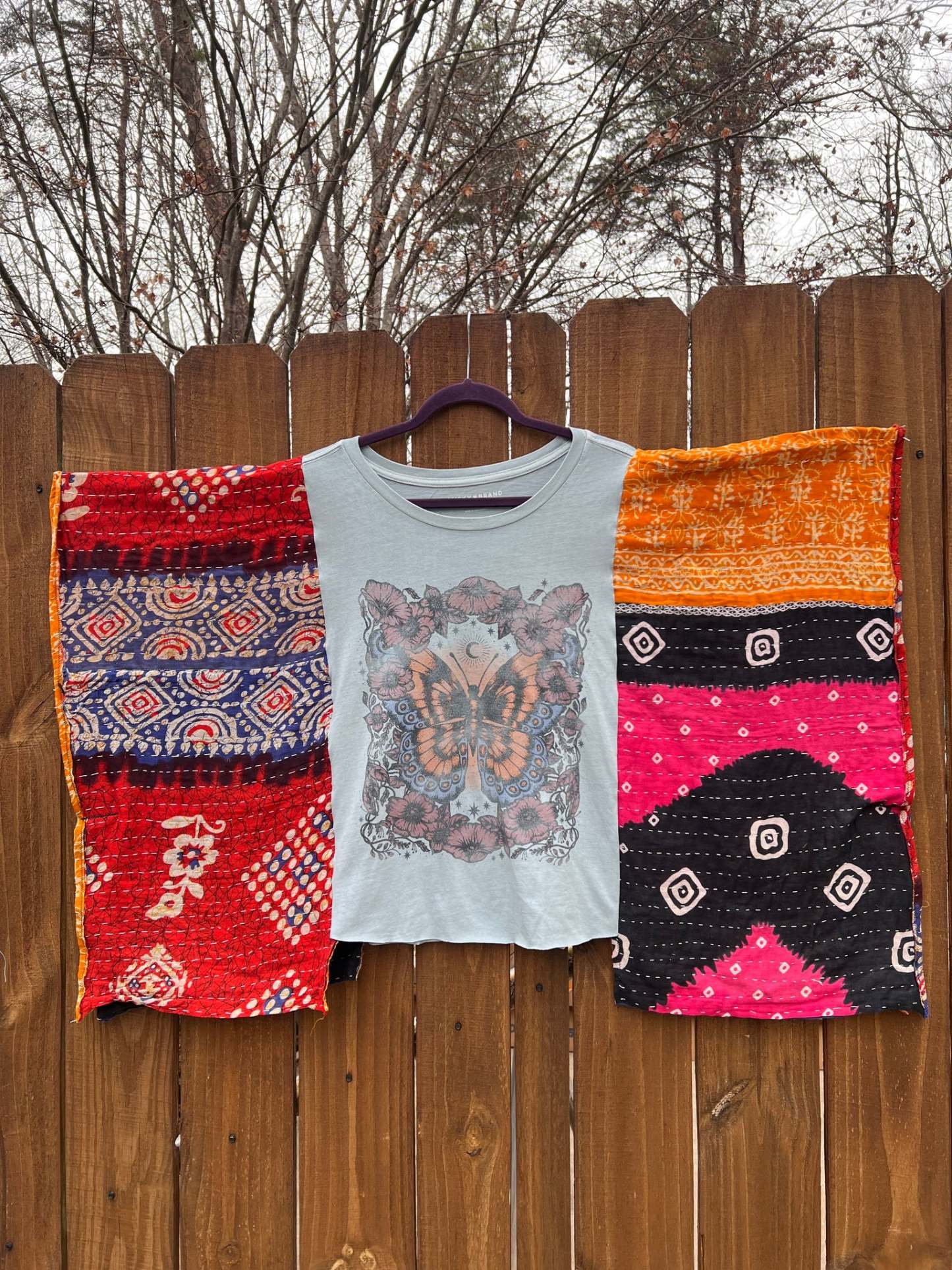 butterfly blue Mix & Match Tee