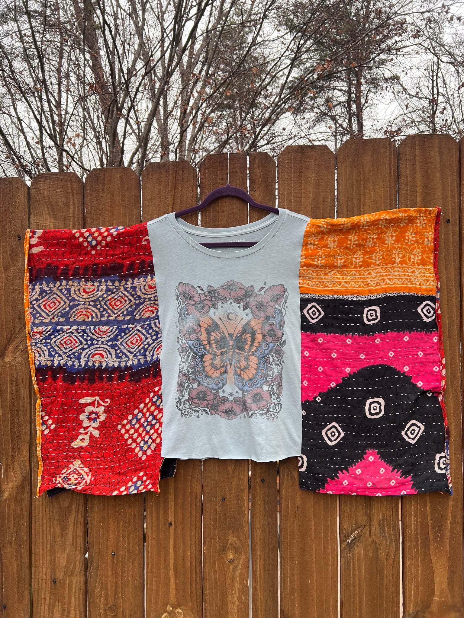 butterfly blue Mix & Match Tee