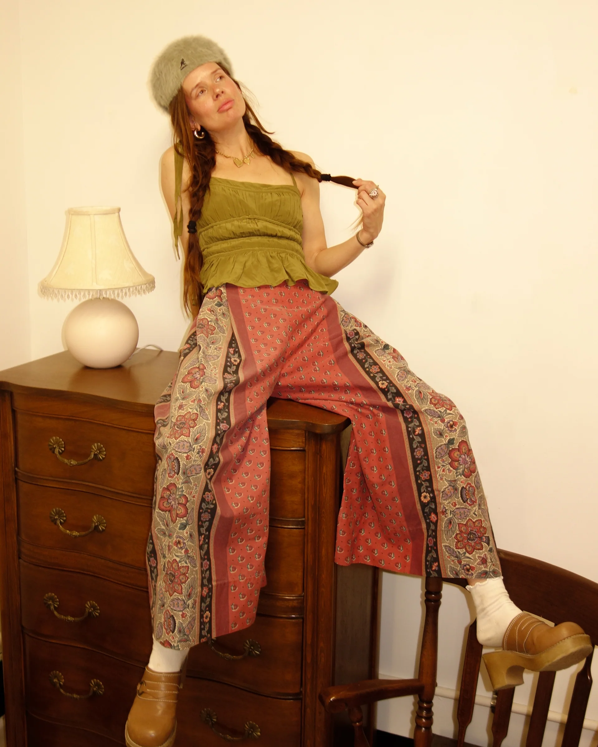 Rhubarb Pillow Pants