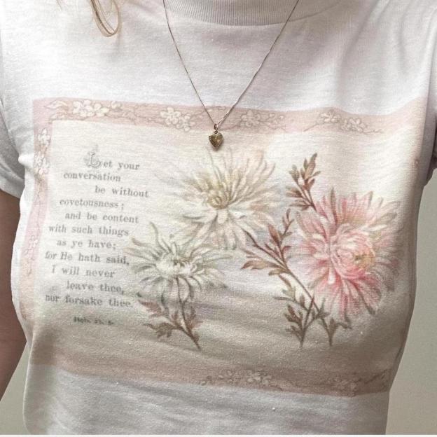 Women's White and Cream Shirt