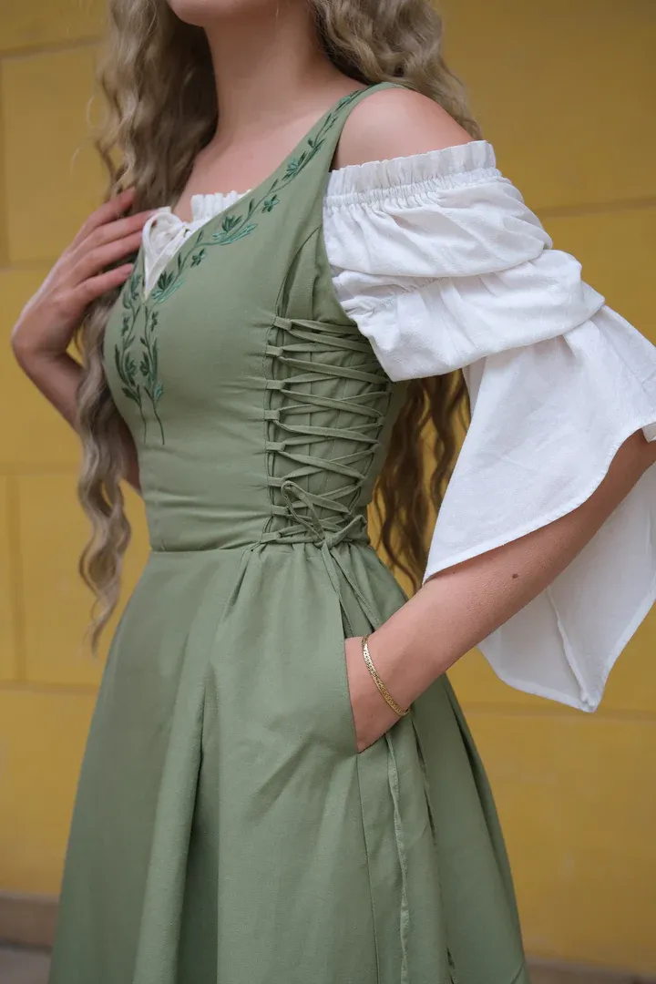 Willow Midi Dress - Sage