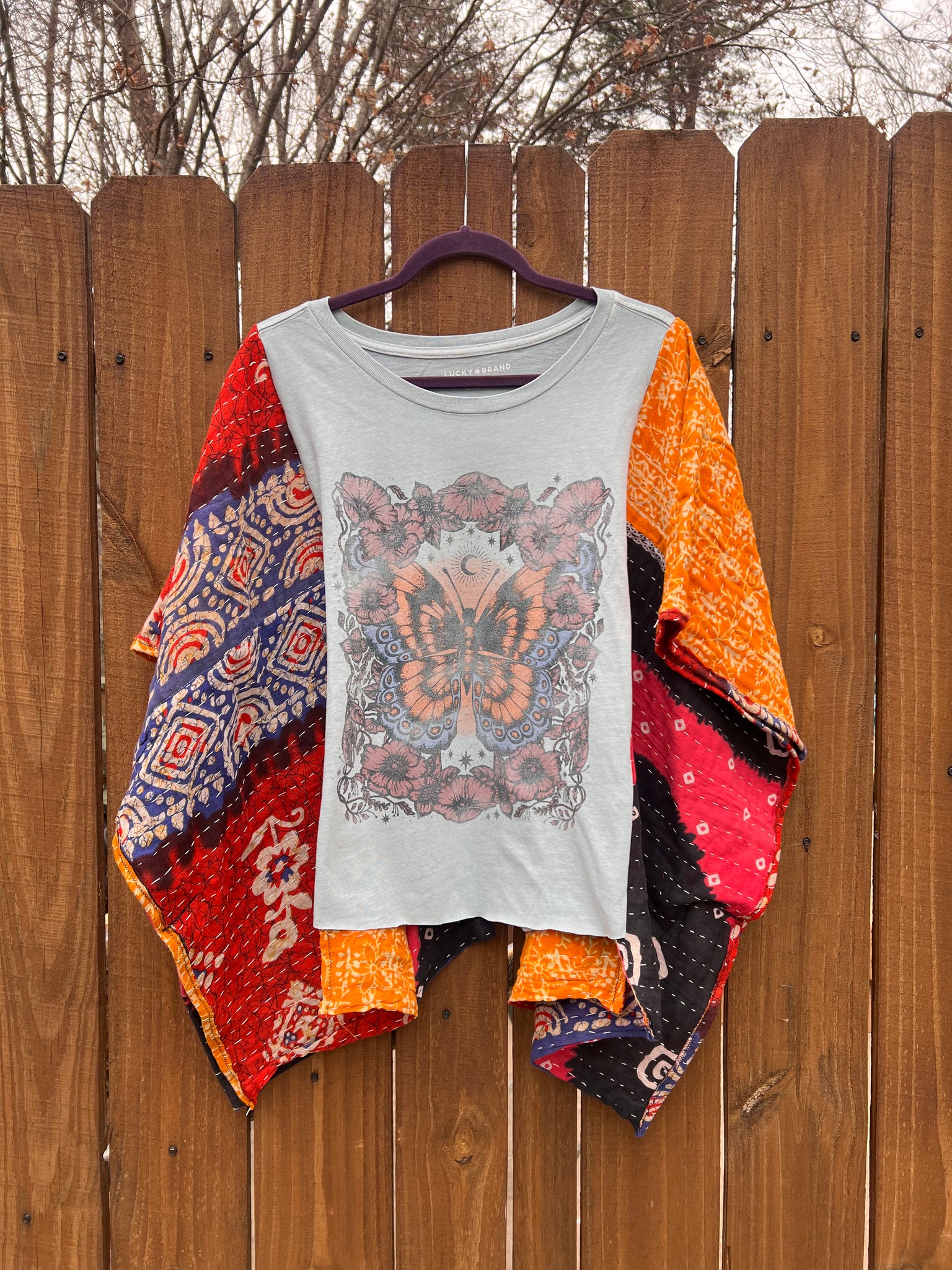 butterfly blue Mix & Match Tee