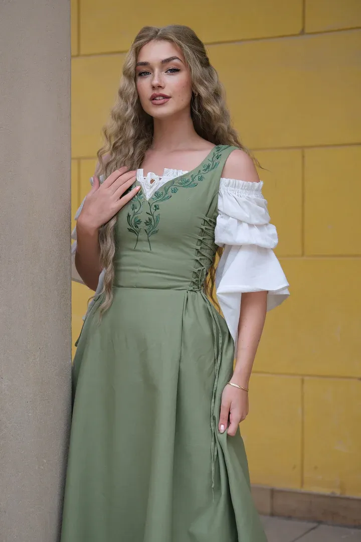 Willow Midi Dress - Sage