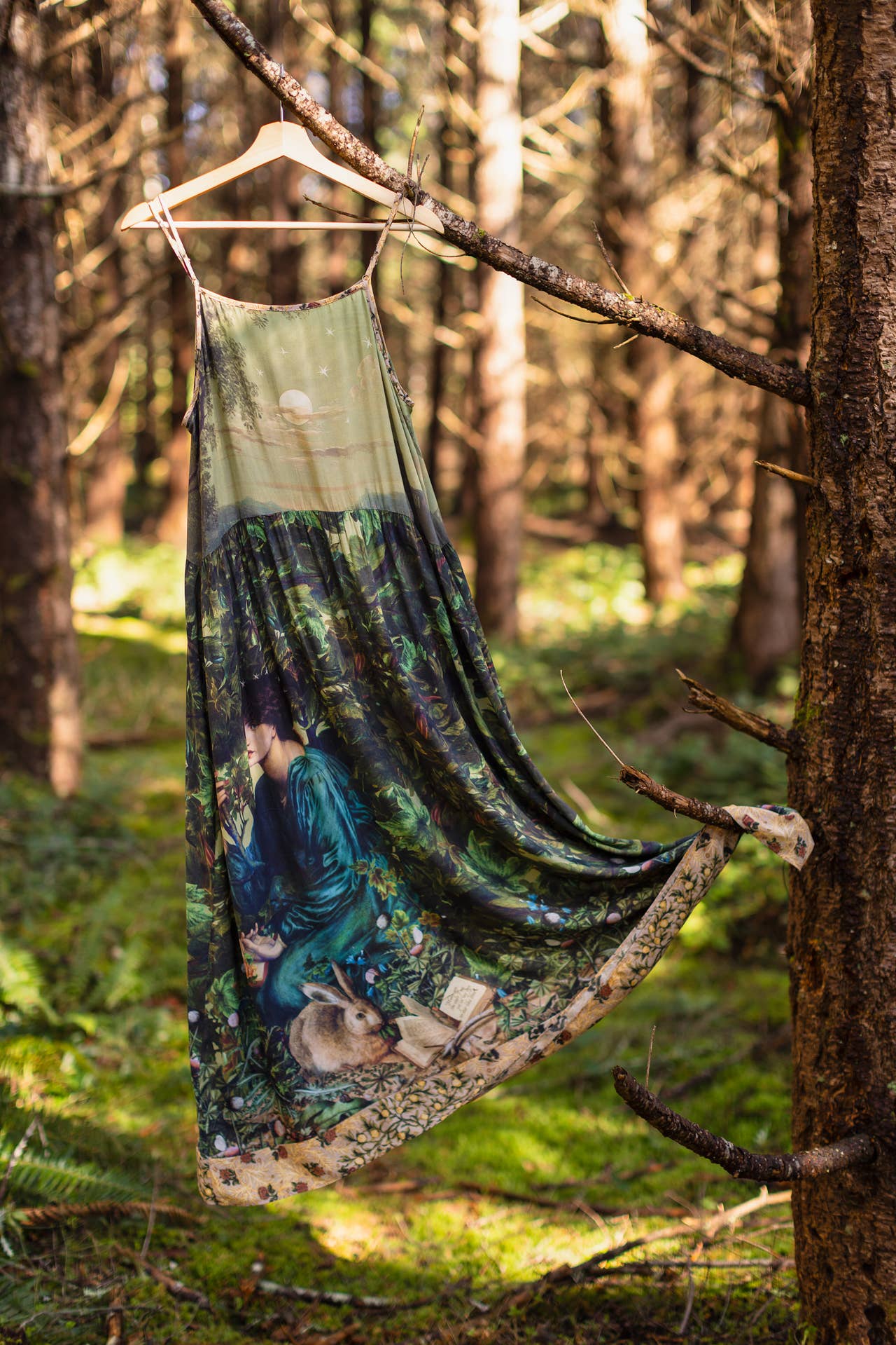 Bohéme Bamboo Slip Dress - Moon and Rabbit