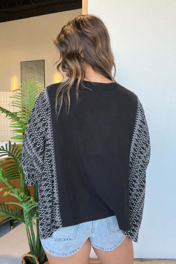 Mix & Match Tee Black