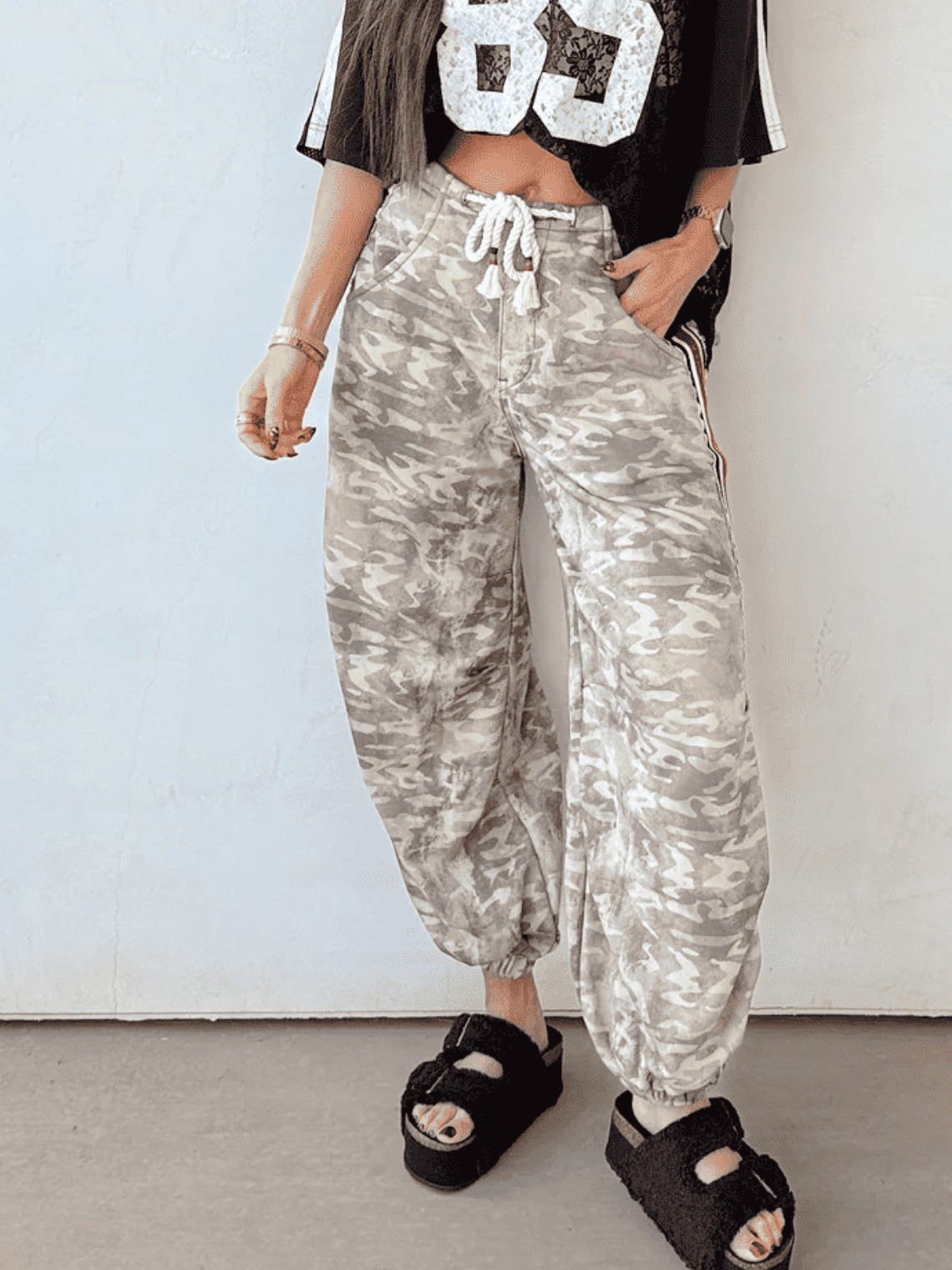 jogging camouflage pants