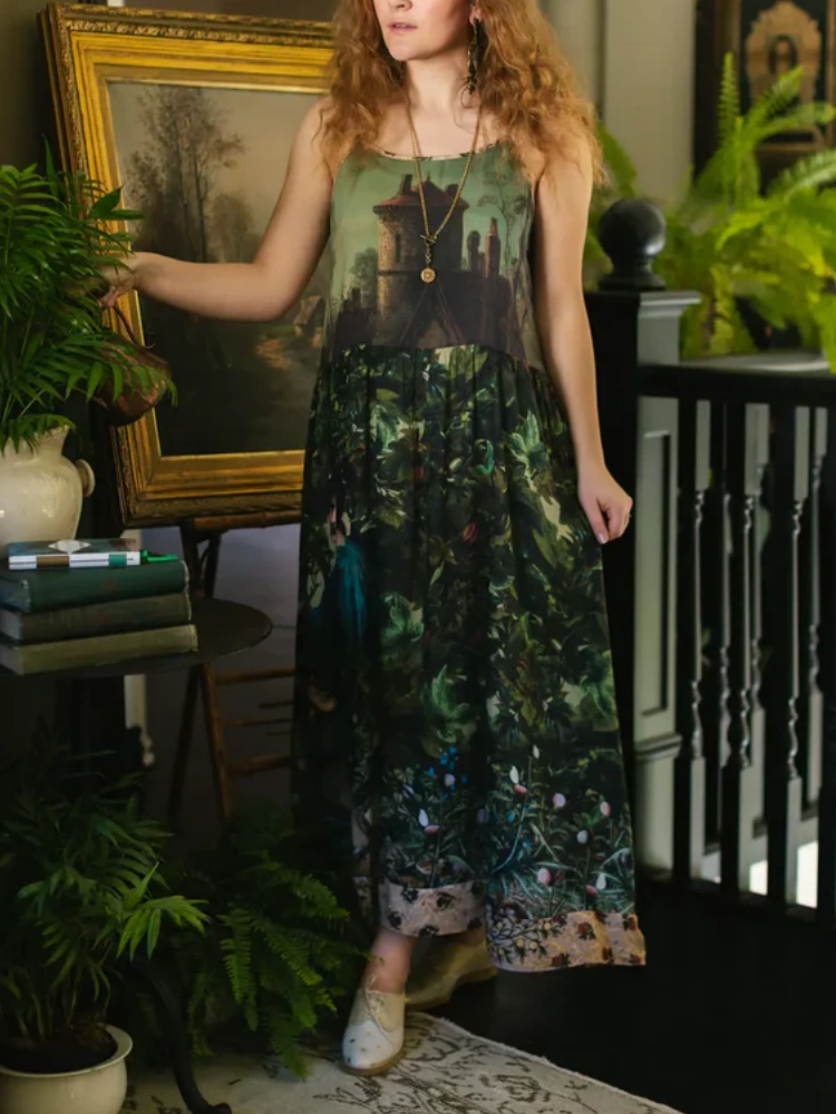 Bohéme Bamboo Slip Dress - Moon and Rabbit