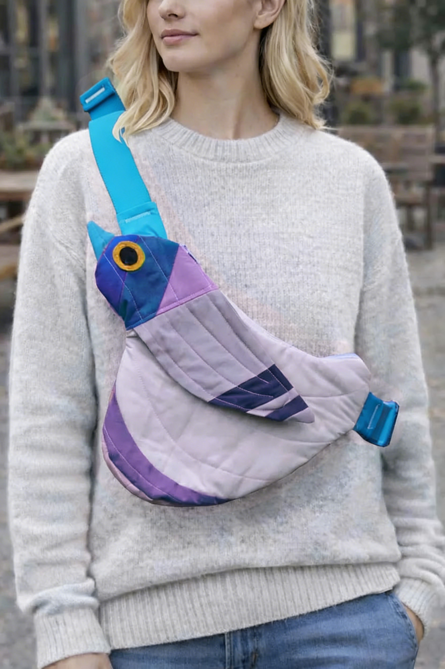 Fly Away Crossbody Bird Bag - Bird