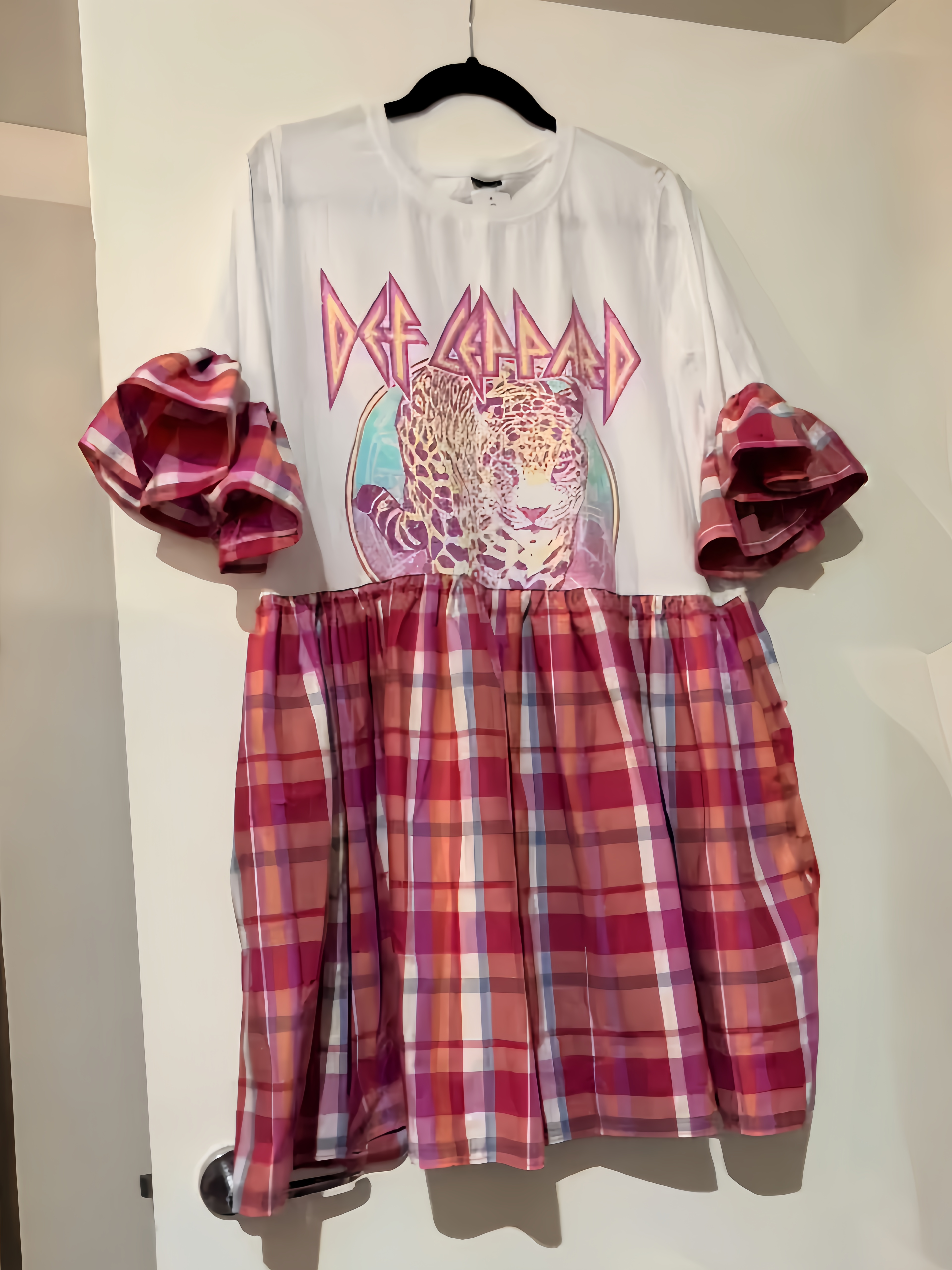 Def Leppard Upcycled Dress