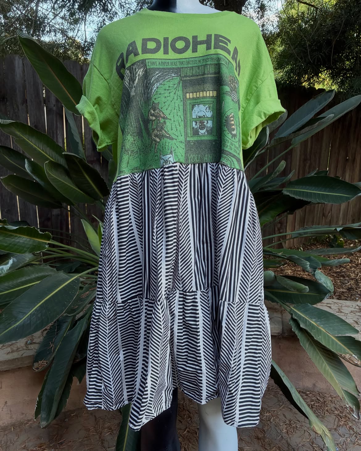 Radiohead Recycled Dress
