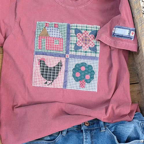 Gingham Collection Tee