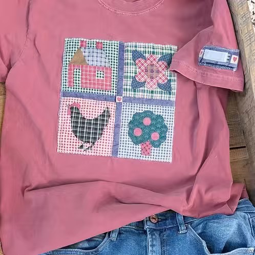 Gingham Collection Tee