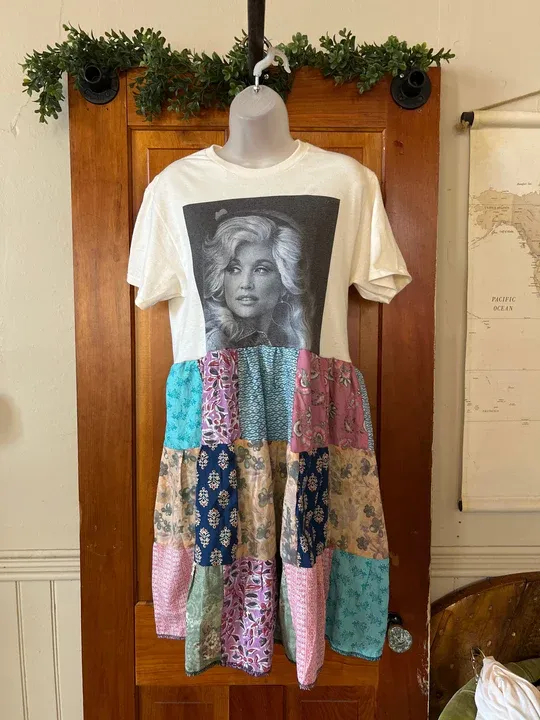 DOLLY patchwork dress