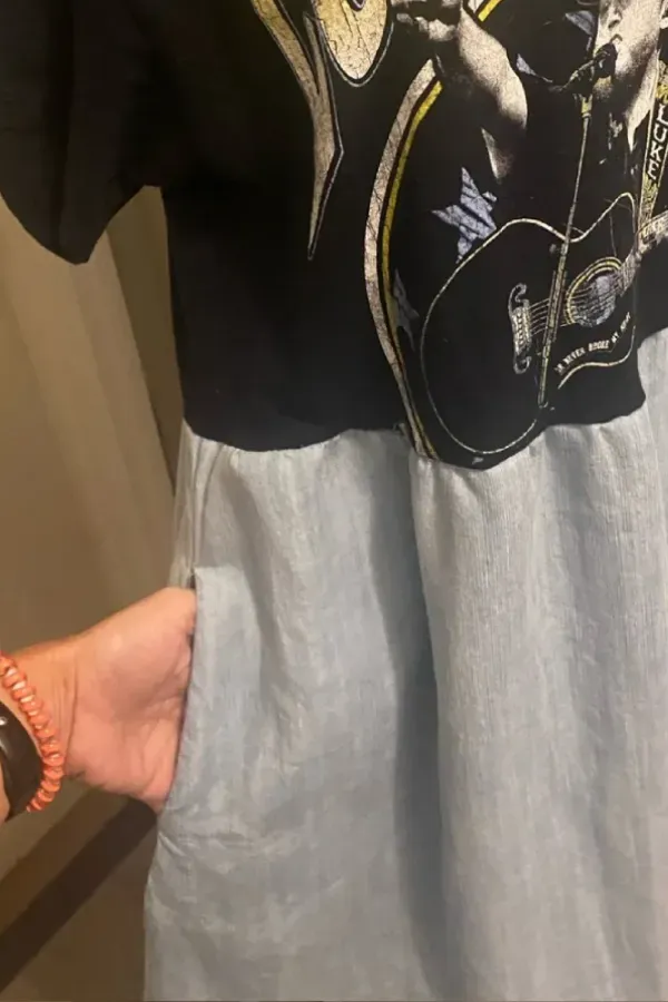Luke Combs Edition Band Midi Dress