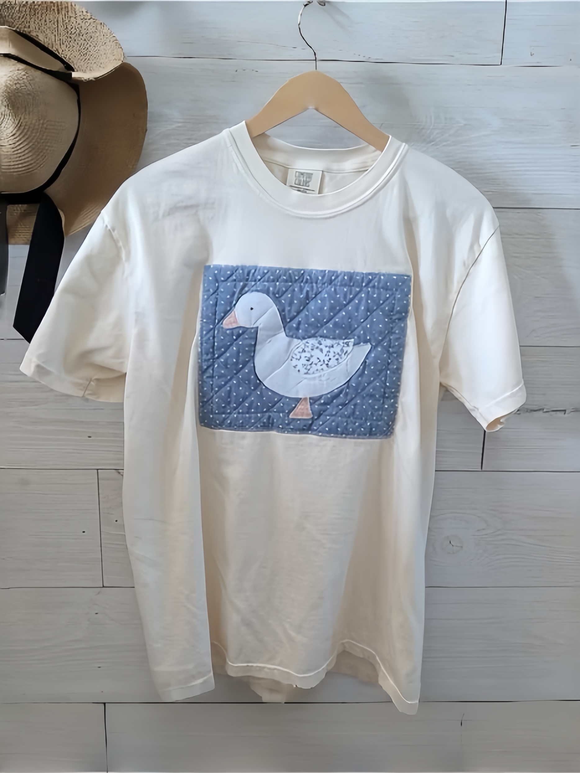 Patchwork Goose Tee