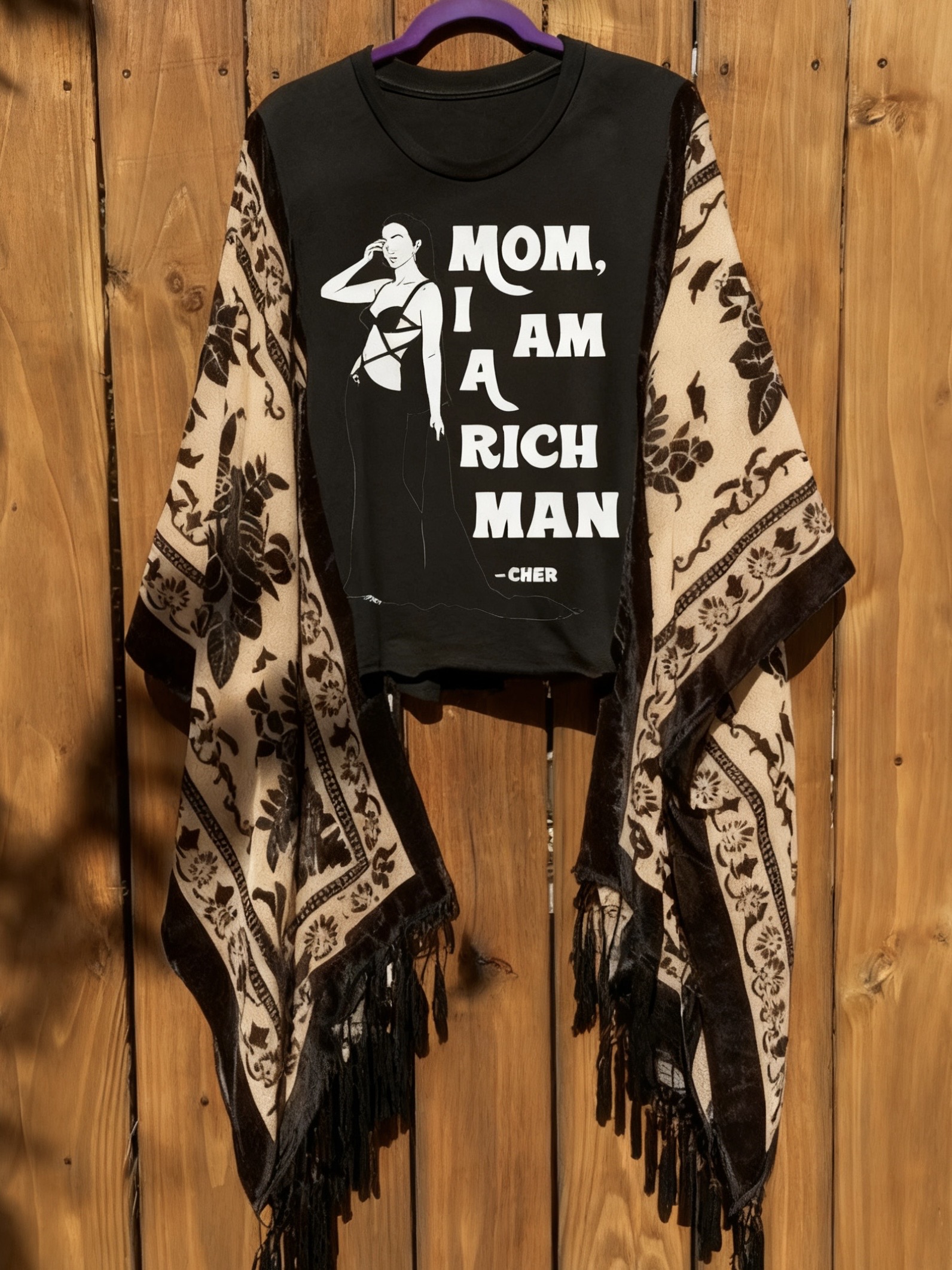 'Mom I am a rich man' Mixed-and-Match T-Shirt