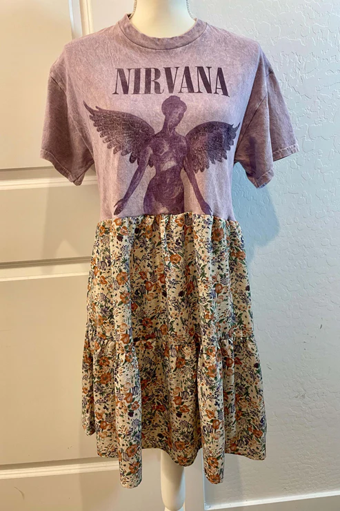 Nirvana Paneled Dress