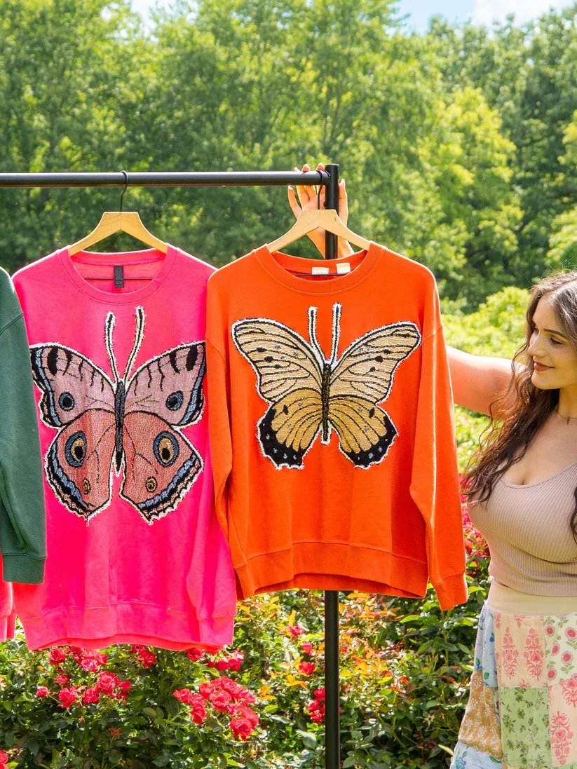 Butterfly Crewneck 