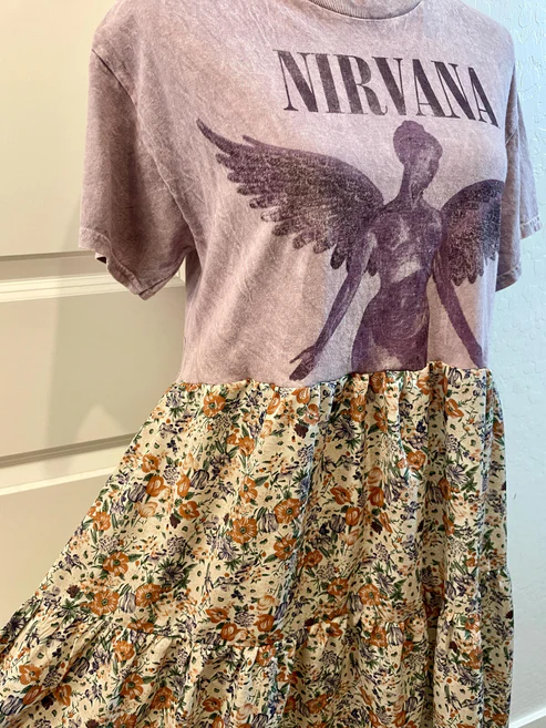Nirvana Paneled Dress