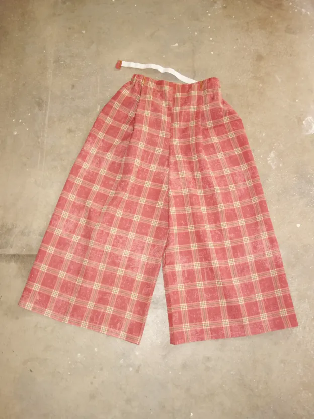 Plaid Pillow Pants