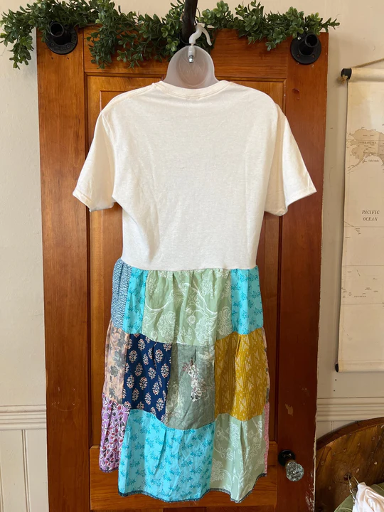 DOLLY patchwork dress