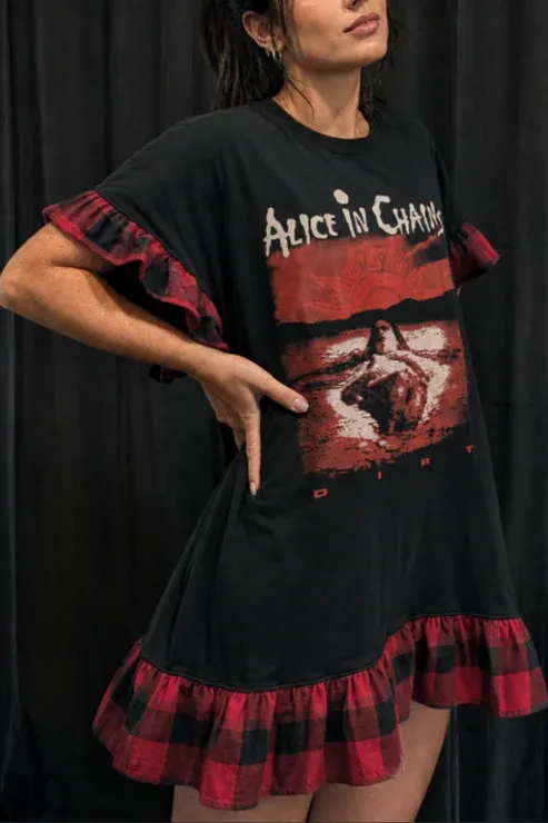 Band Tee Dress - Alice in Chains