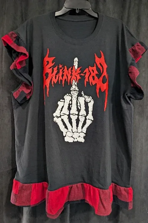 Band Tee Dress - Blink 182