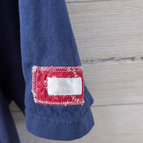 Limited Stock - Patriotic Quilt Block Tee • Navy