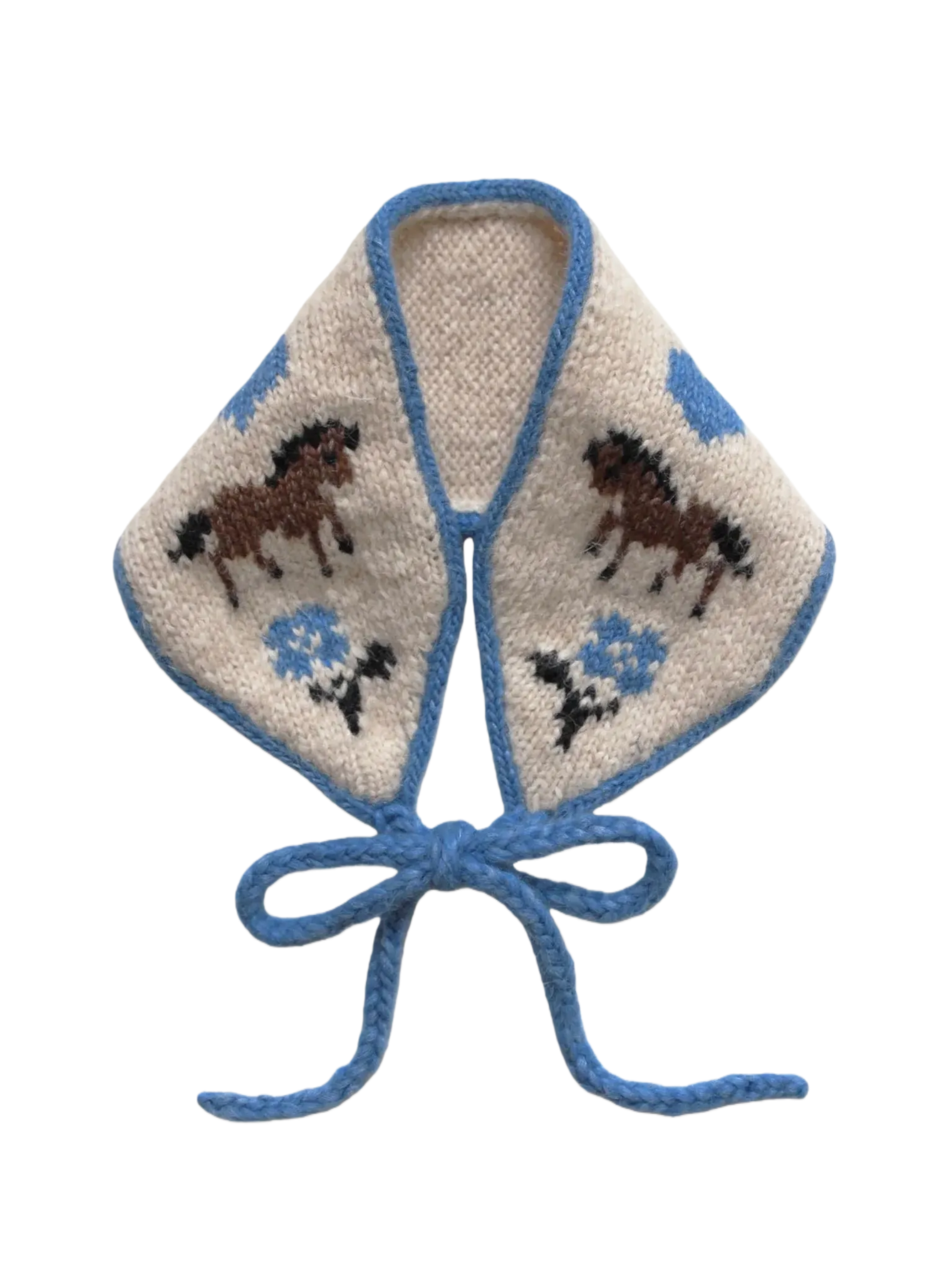 Knitted Pony Bonnet Band Headband